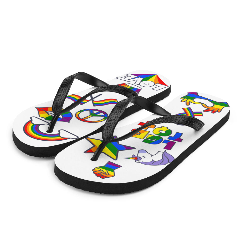 Pride Flip-Flops