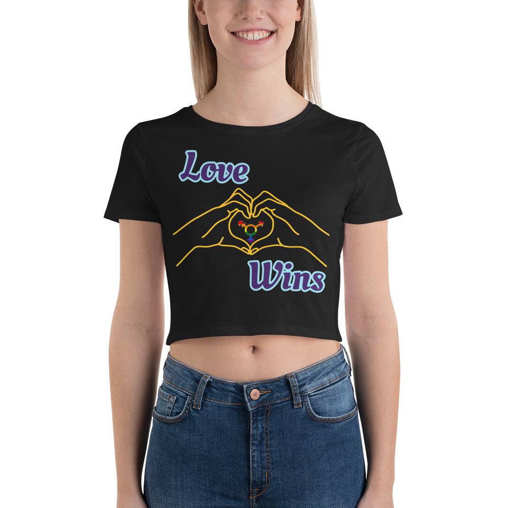 Love Wins Crop Top